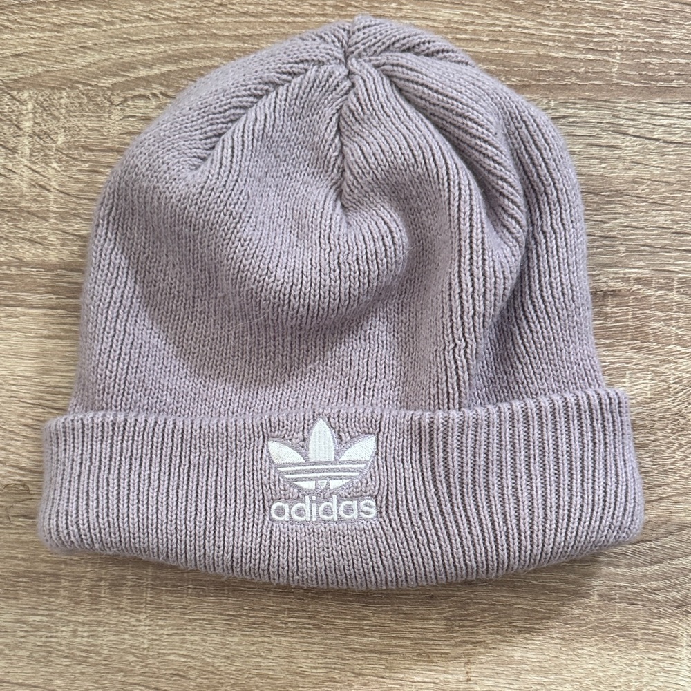adidas Trefoil Knit Beanie Hat